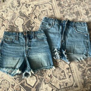 2 Pairs of Denim Shorts